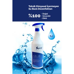 El Cilt  ve Yara Alkolsüz Hipokloröz (HoCl) Antiiseptik Dezenfektanı - 1L